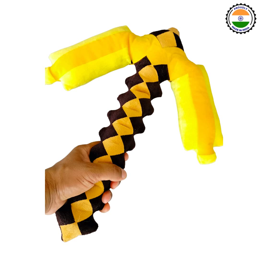 YELLOW-PICKAXE PLUSH