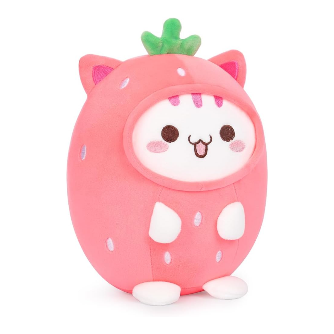 STRAWBERRY CAT PLUSH TOY – TechMax1