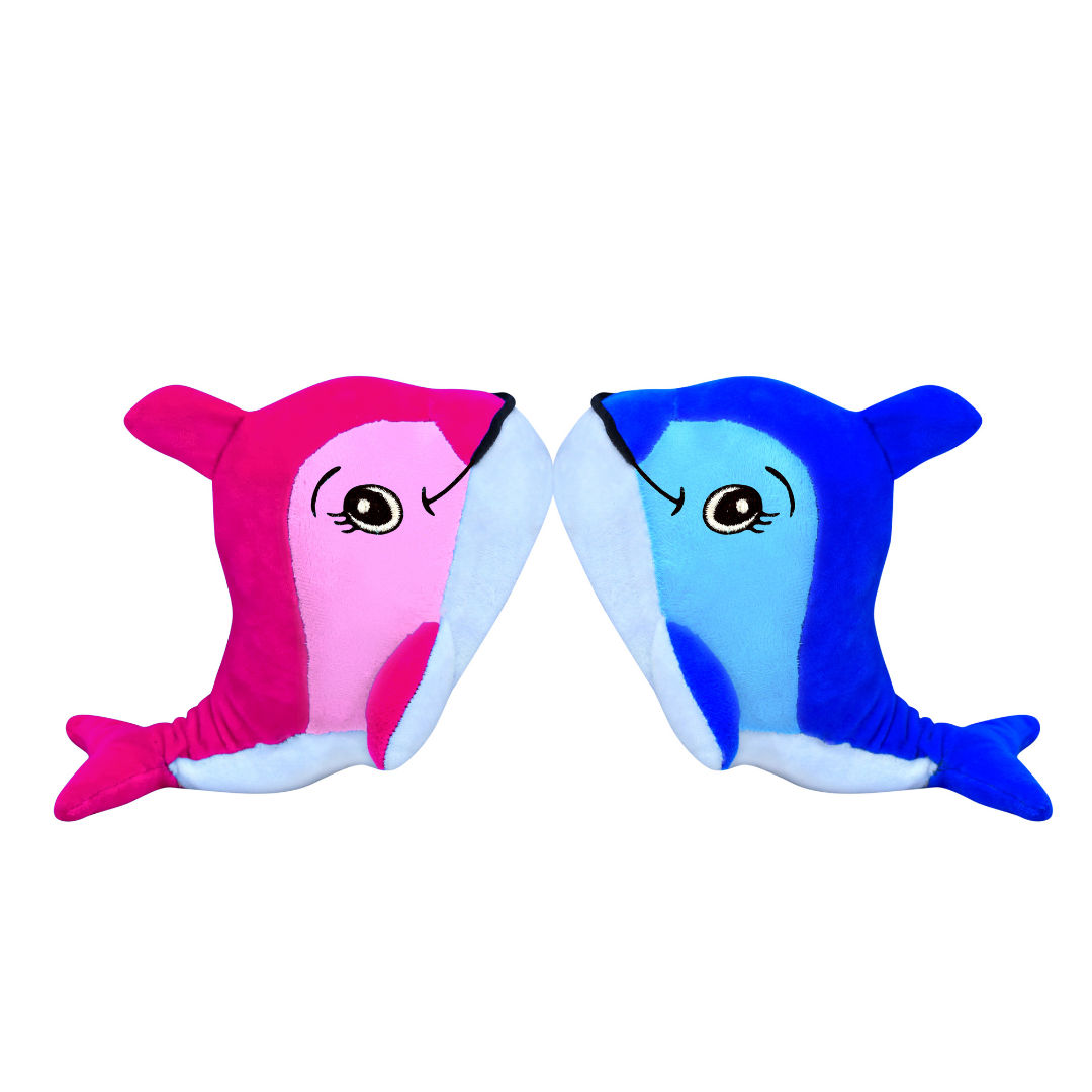 PINK DOLPHIN PLUSH TOY