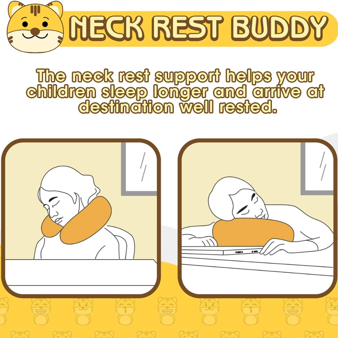 BIG TIGER TRAVELING PILLOW
