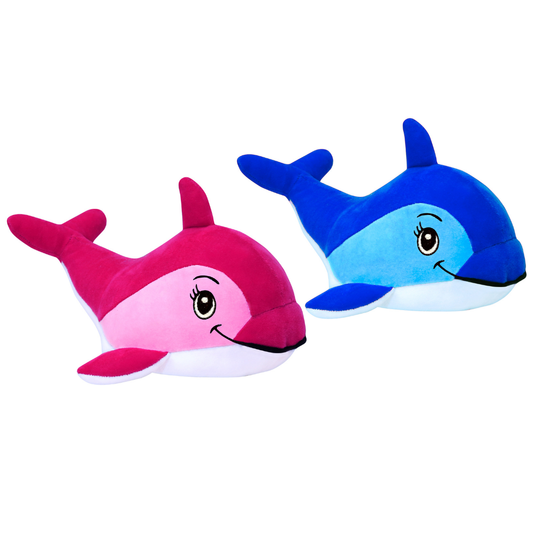 PINK DOLPHIN PLUSH TOY