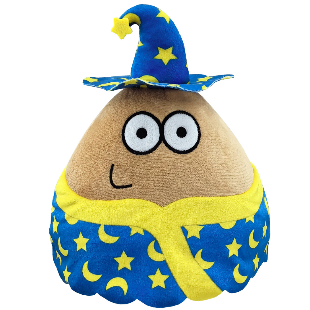 BLUE STAR POU PLUSH TOY