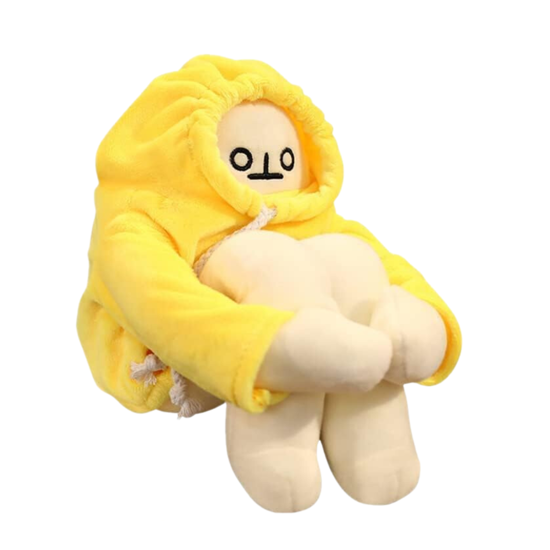 YELLOW BANANAMAN PLUSH TOY