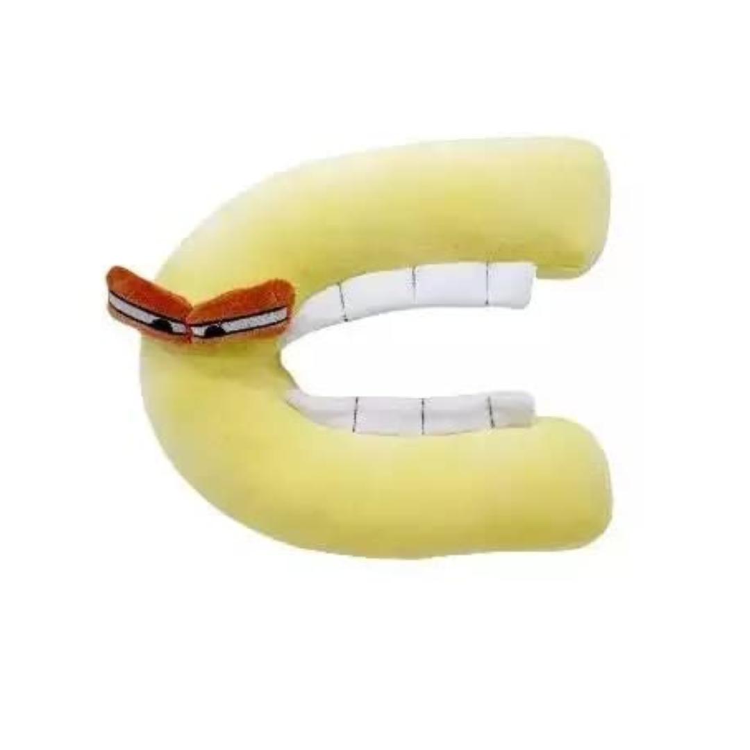 C LETTER SOFT PLUSH TOY