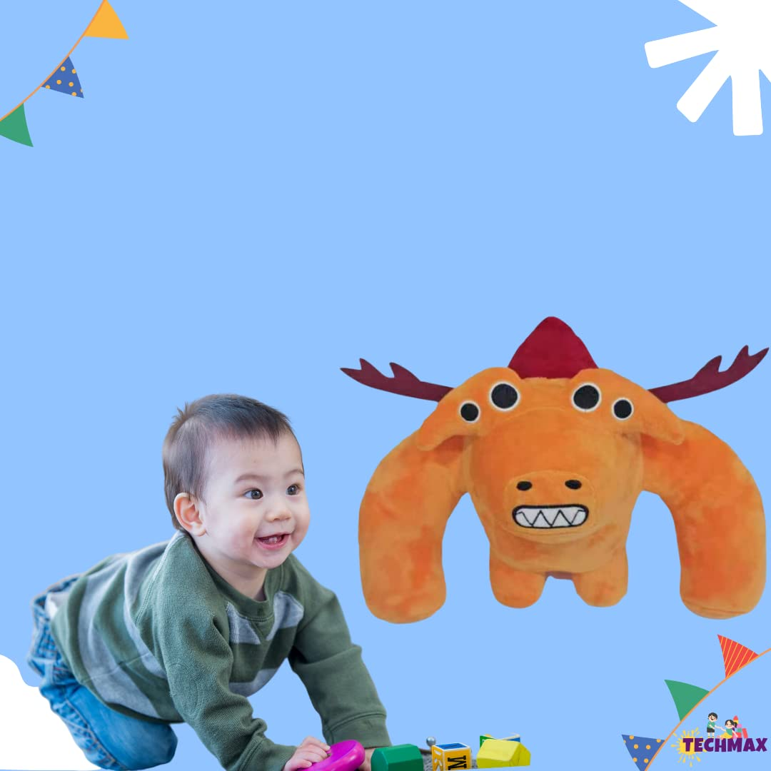 Four Eye Brown Horn Deer Cute Plush Toy