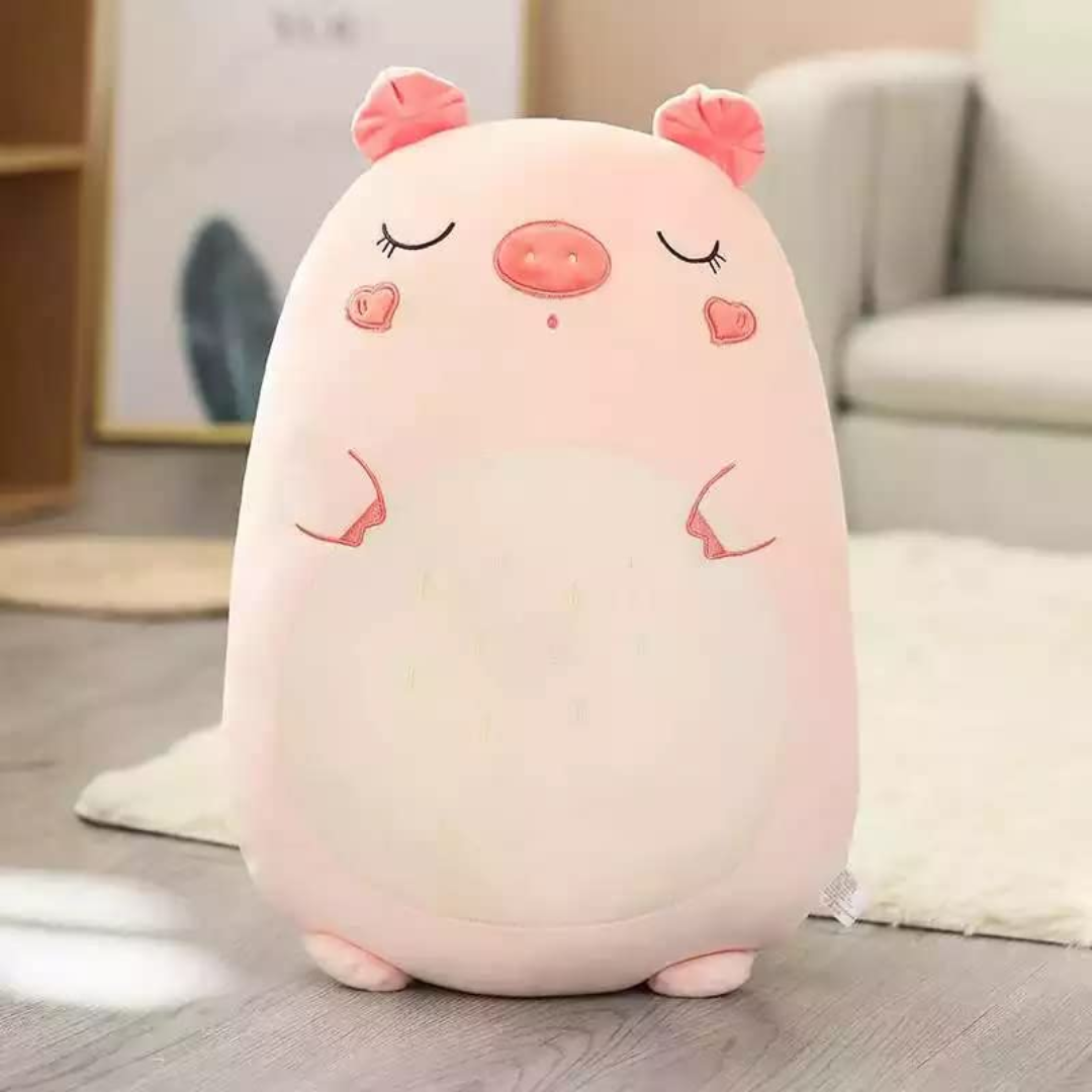 PIG SQUISH PLUSH PILLOW