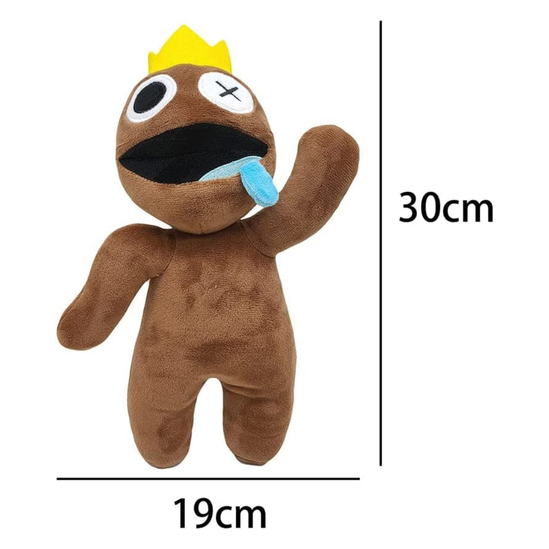 BROWN-RAINBOW FRIENDS-2 PLUSH