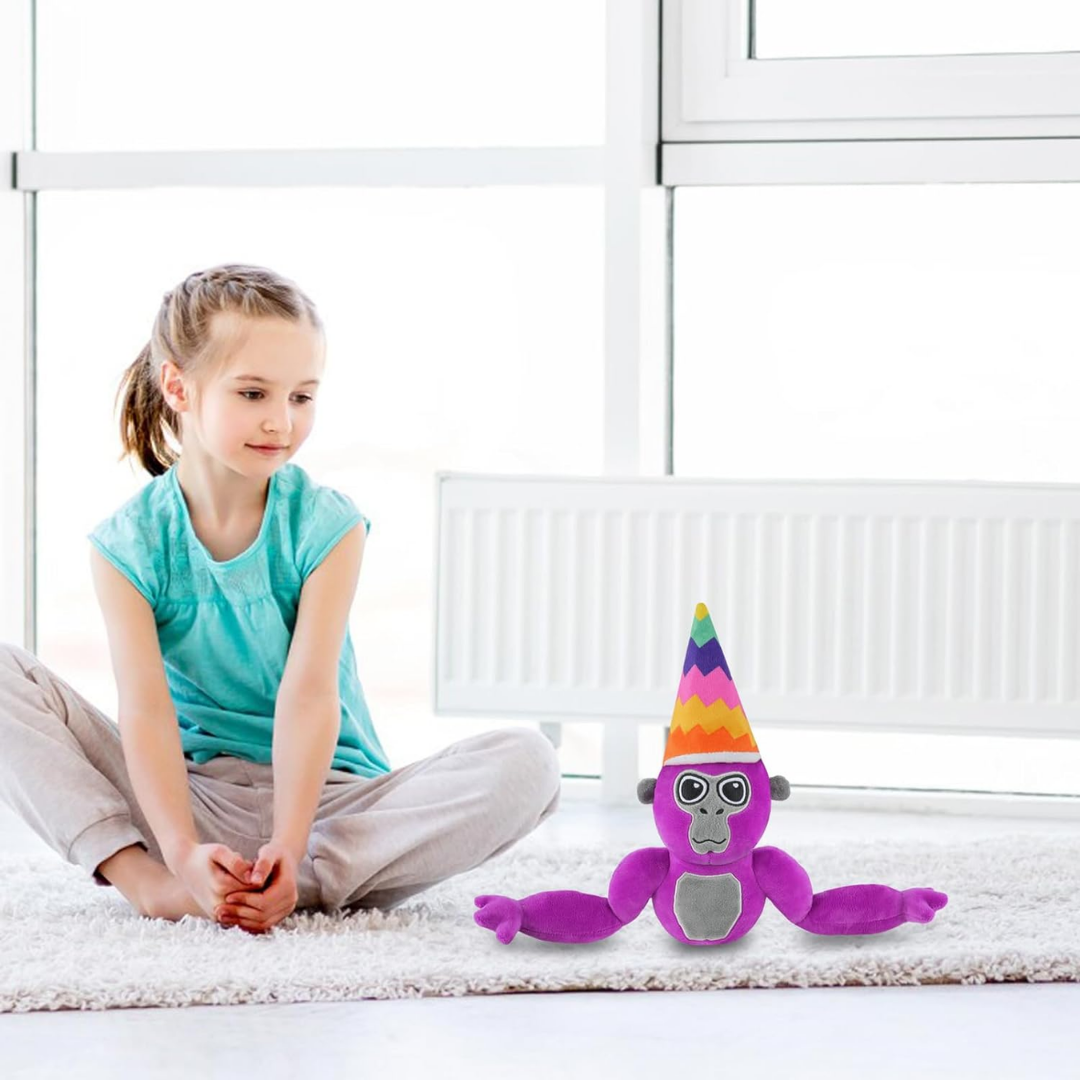 Purple Pals Tiny Treasures Gorilla Plush