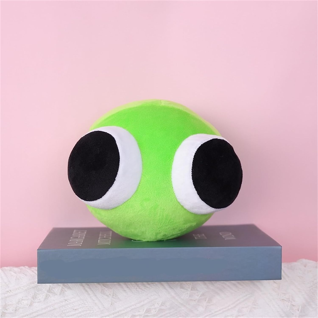GREEN HEAD RAINBOW PLUSH TOY