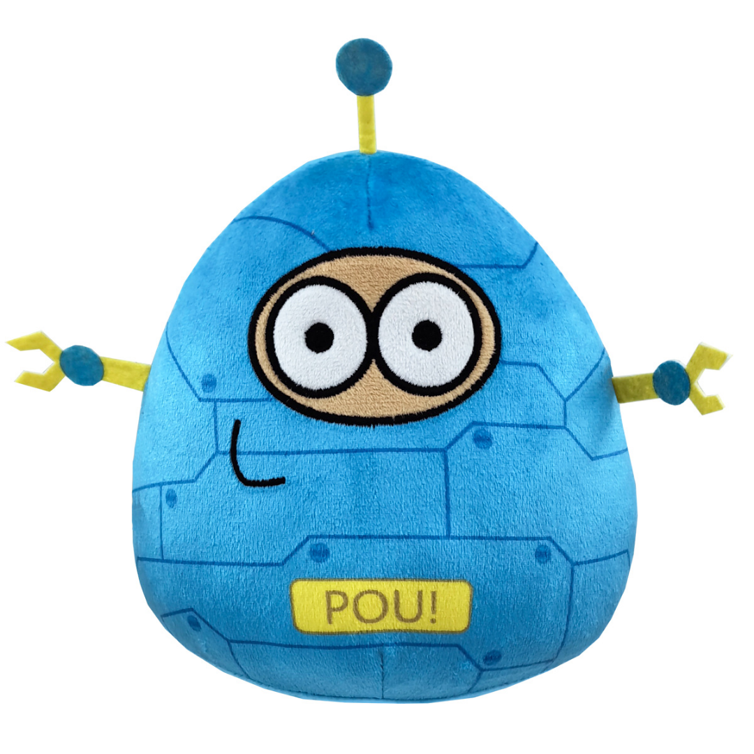 BLUE POU PLUSH TOY