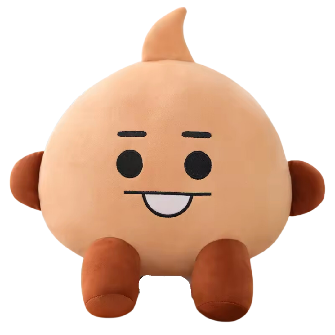 BROWN CUTE LOVE PLUSH TOY