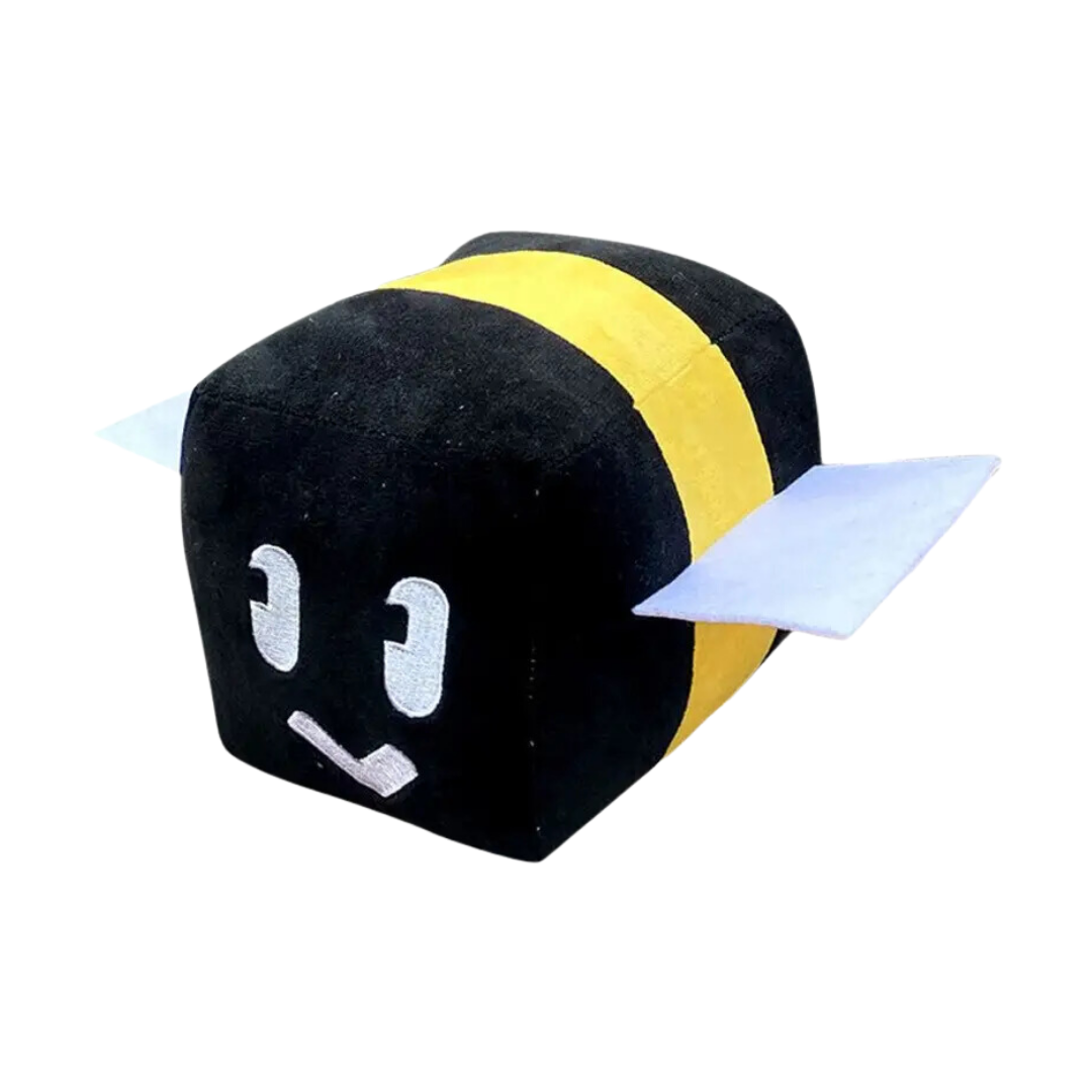 CUTE SQUARE BLACK BEE PLUSH