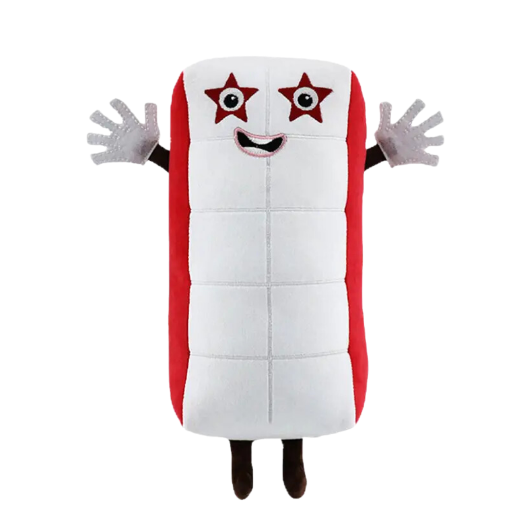 Cute Numberic Numbers Plush Toy