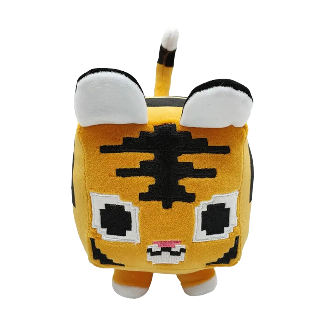 CUTE SQUARE TIGER PLUSH