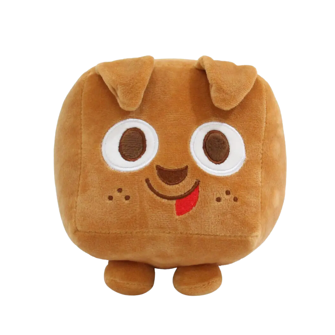 CUTE SQUARE PUPPY PLUSH