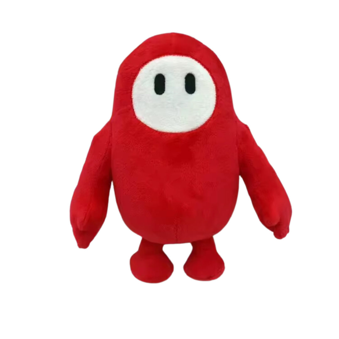 RED CAPSULE BIRD PLUSH TOY
