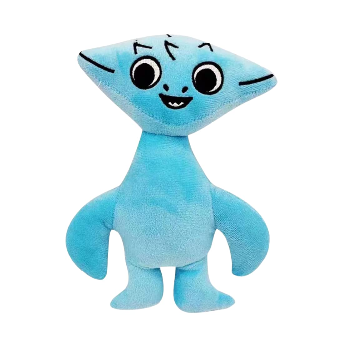Blue Big Head Cute Plush Toy