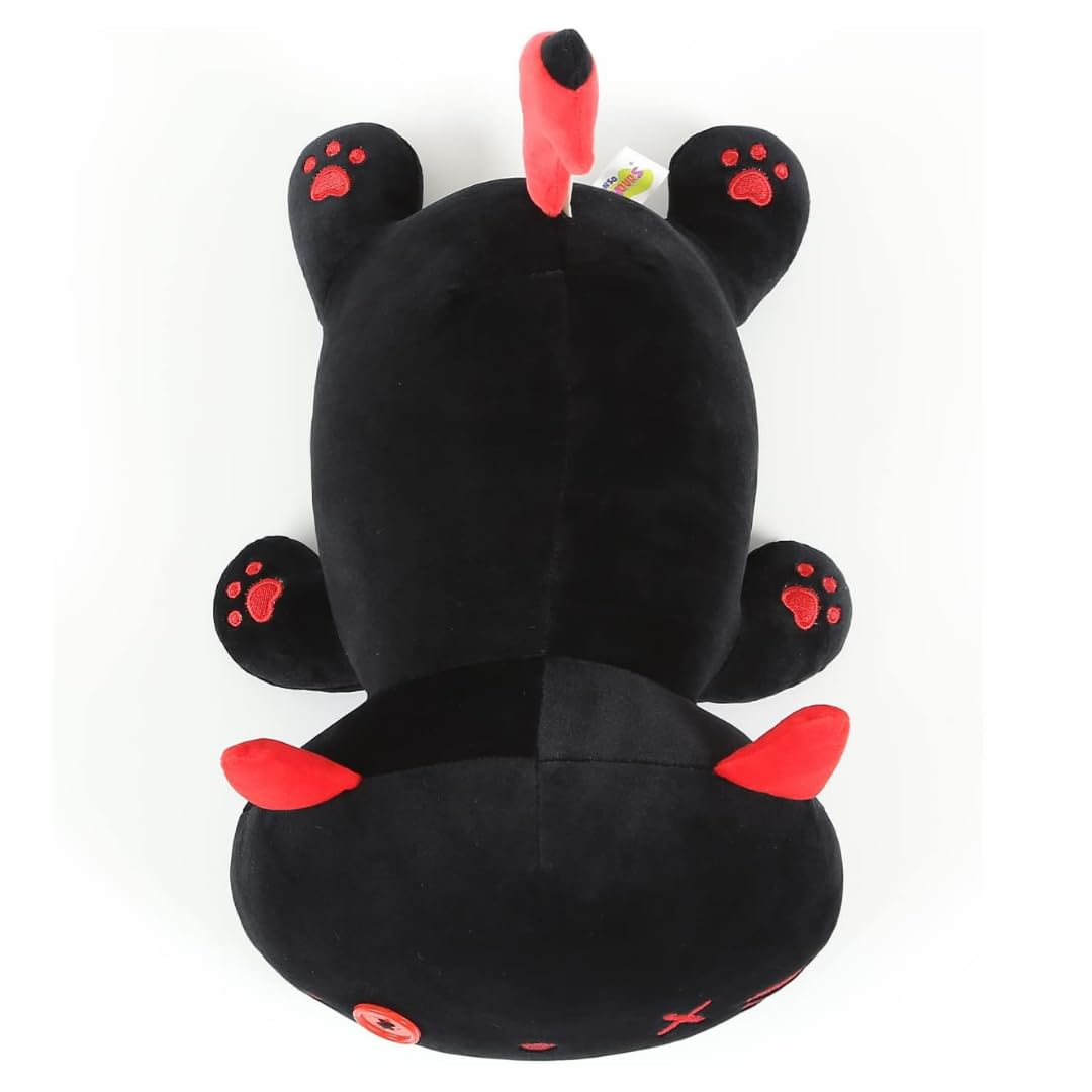 SLEEPY BLACK CAT B PLUSH TOY