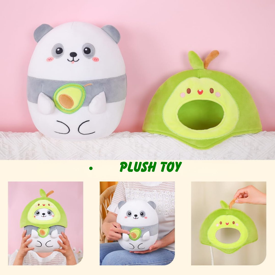 AVOCADO PANDA PLUSH TOY