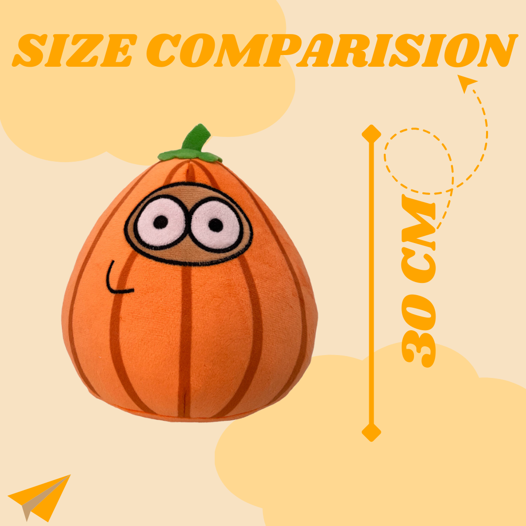ORANGE POU PLUSH TOY