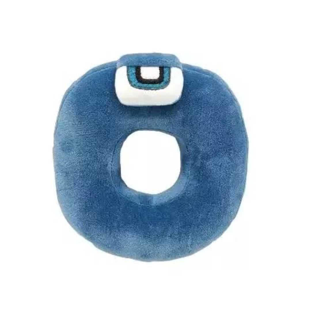 O LETTER SOFT PLUSH TOY