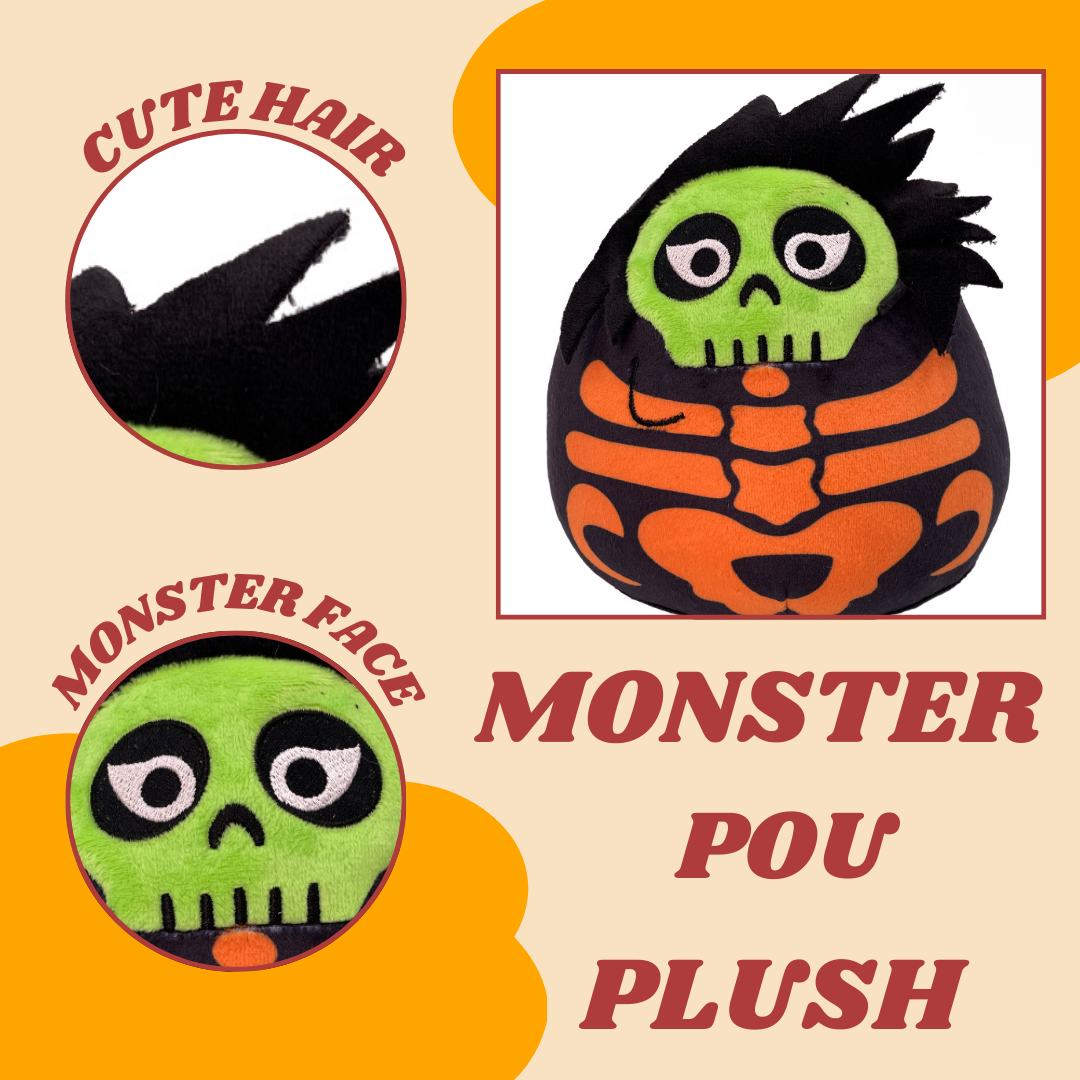 MONSTER POU PLUSH TOY