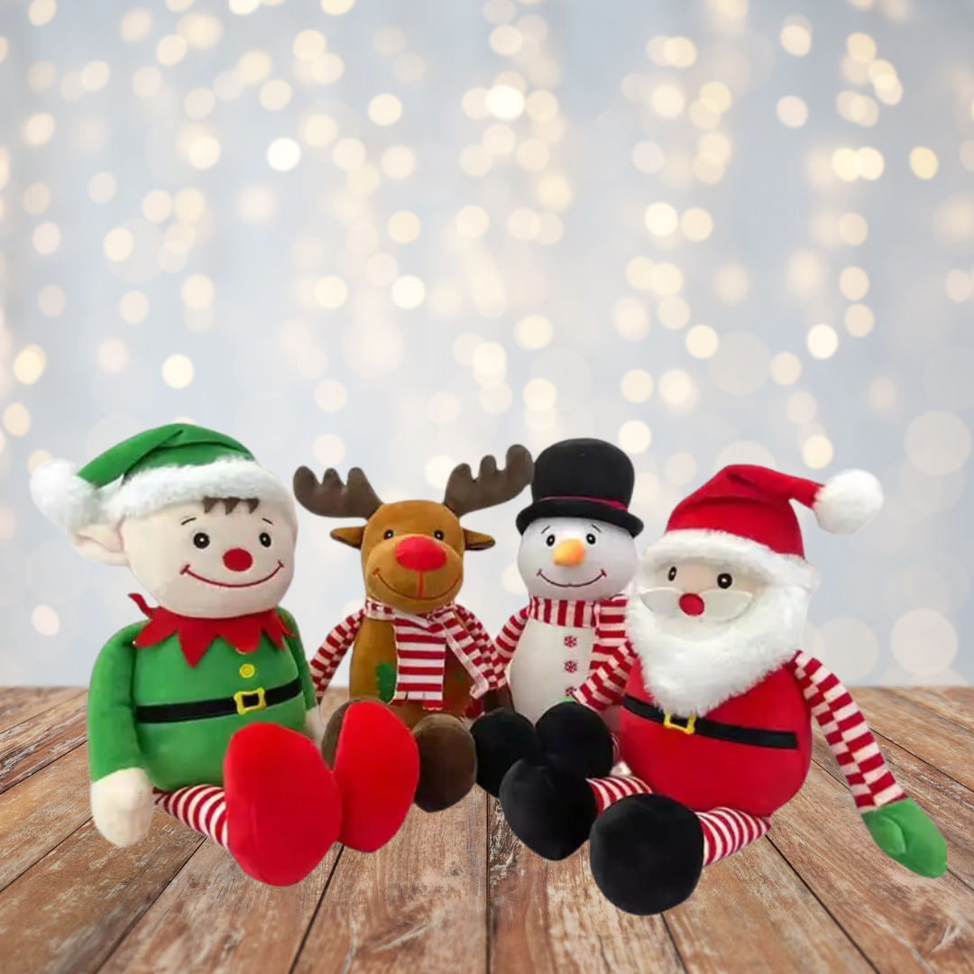 Long Reindeer Christmas Toy Plush