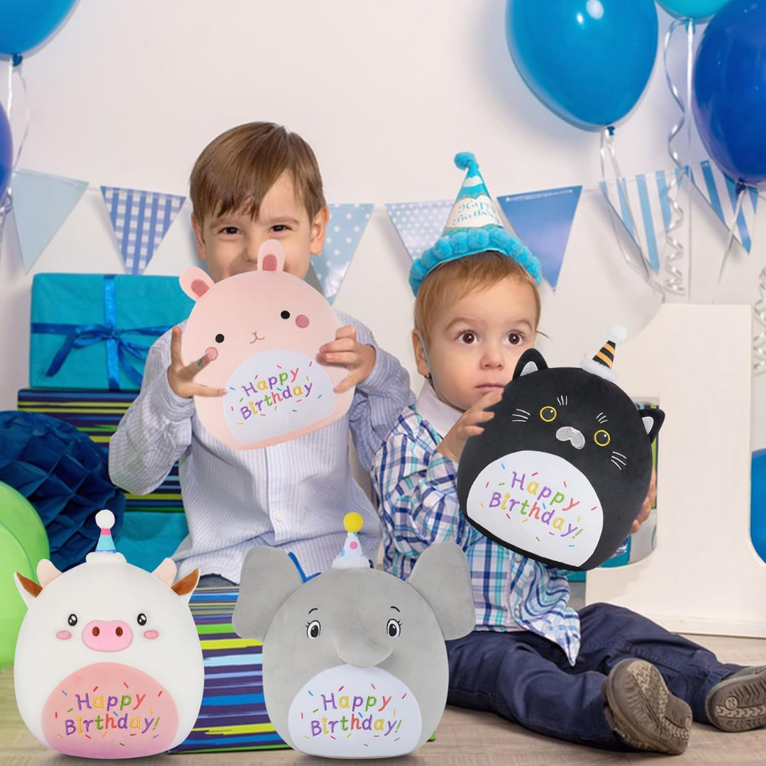 Happy Birthday Elephant Plush