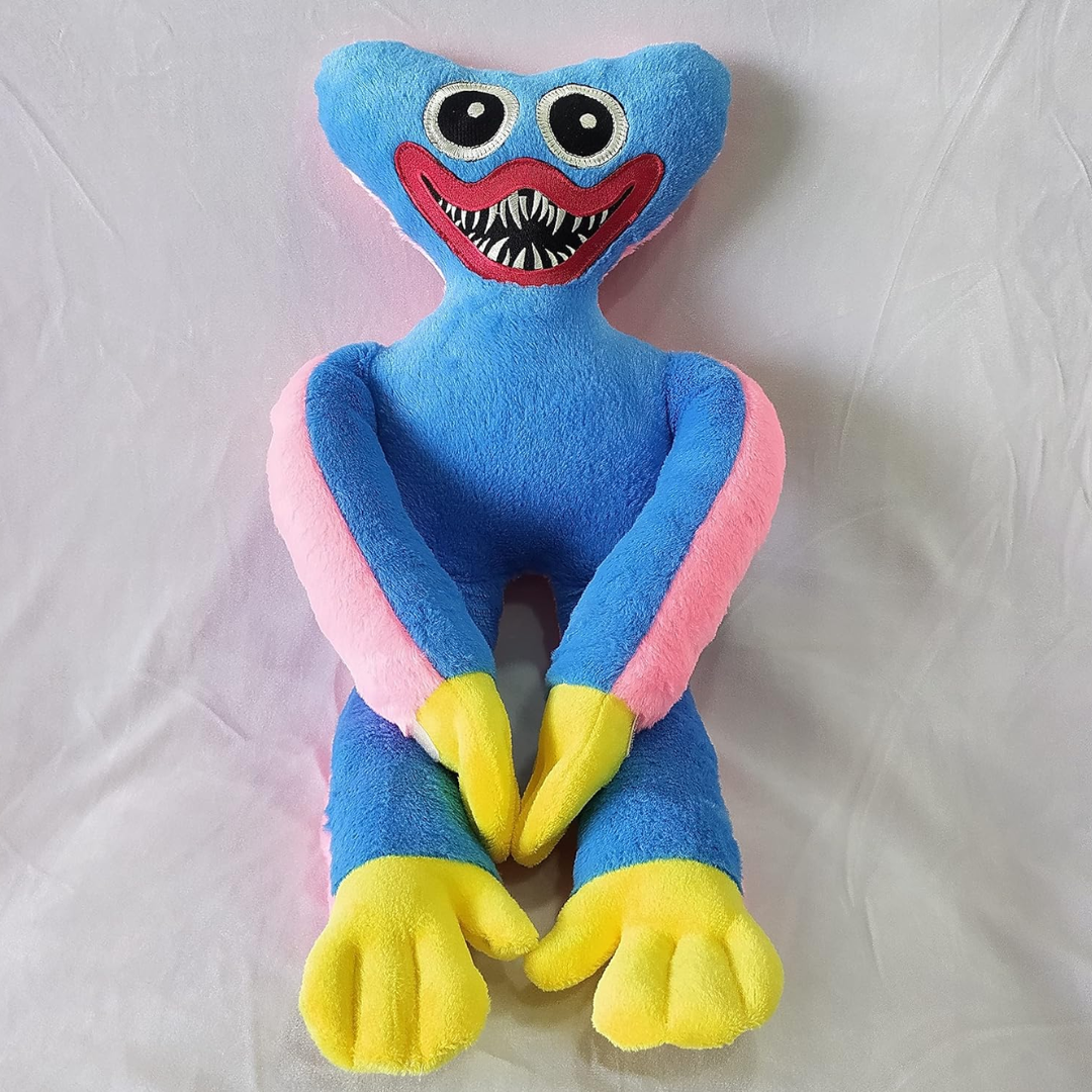 TWO IN ONE BLUE & PINK HORROR PLUSH