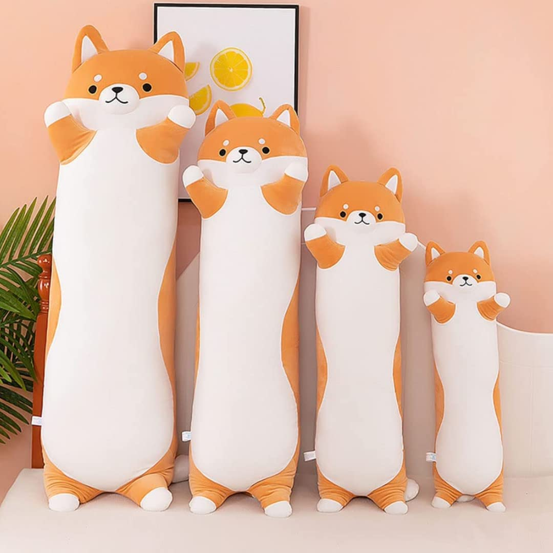 Long Shiba Inu Dog Plush Pillow