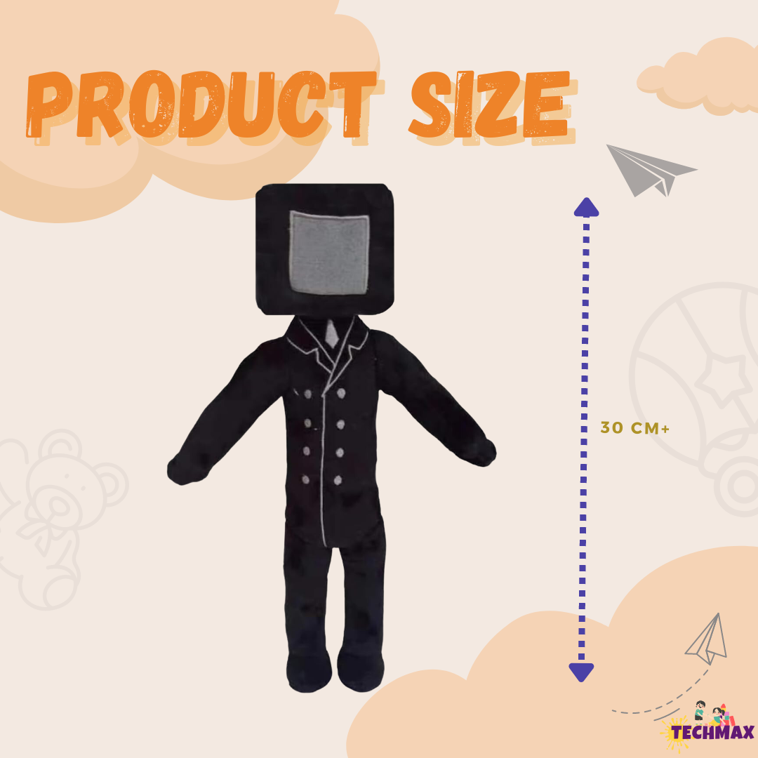 NORMAL TV MAN PLUSH TOY