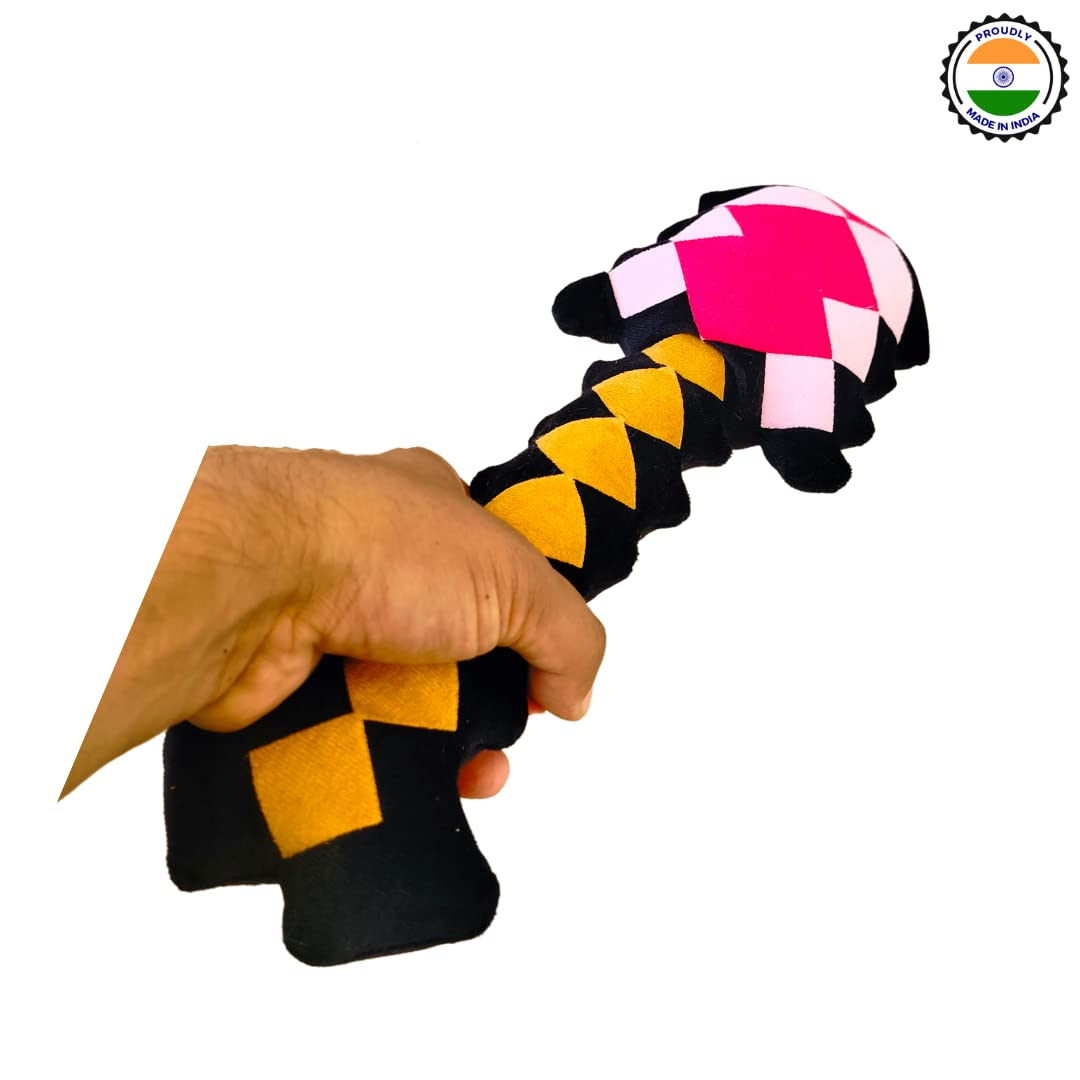 DARK PINK-SHOVEL PLUSH