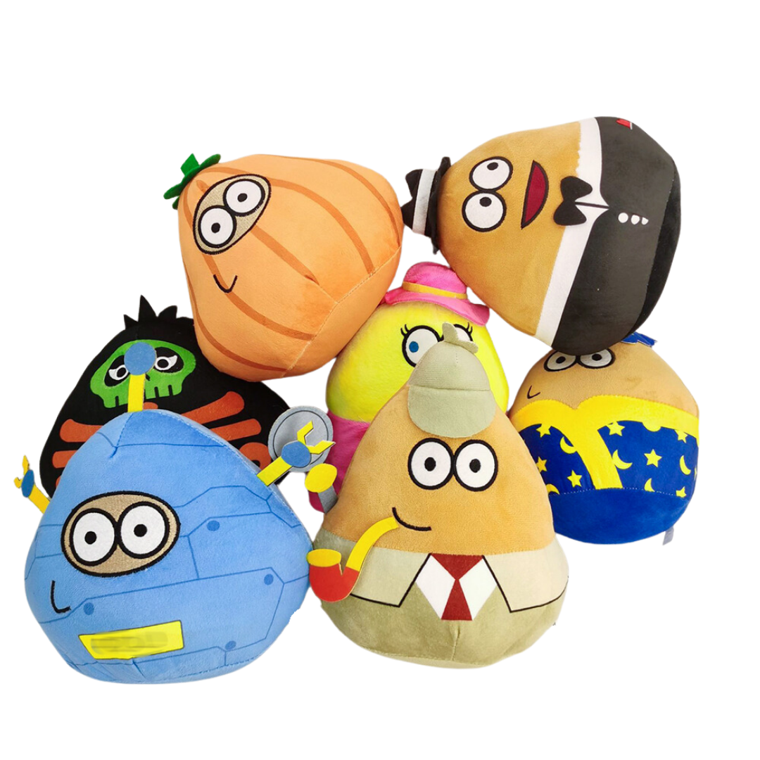 BLUE STAR POU PLUSH TOY