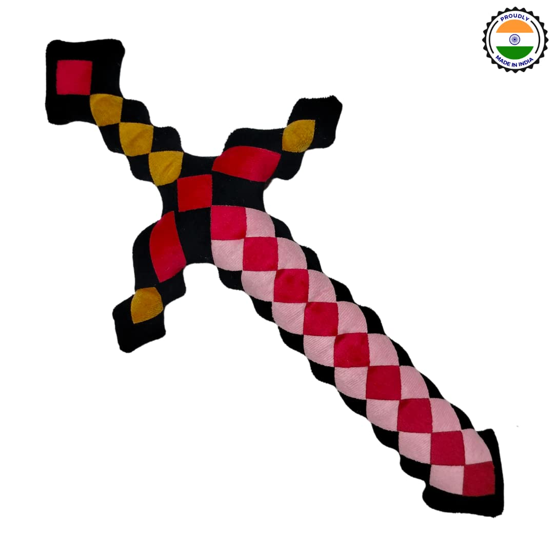 DARK PINK-SWORD PLUSH