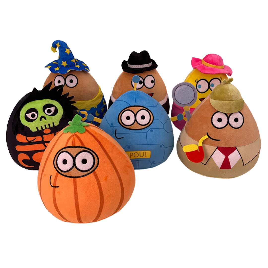 BLUE POU PLUSH TOY