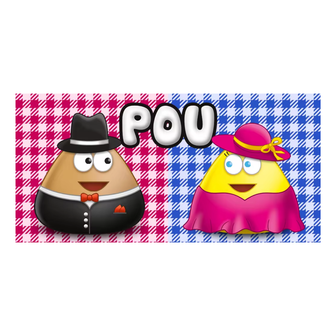 PINK POU PLUSH TOY