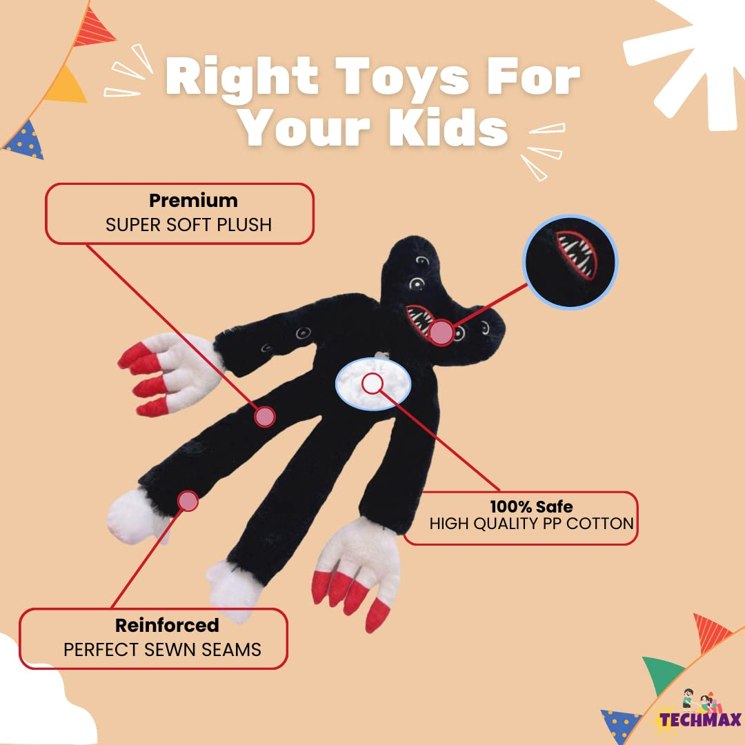 BLACK B HORROR BIG HAND MULTI PLUSH