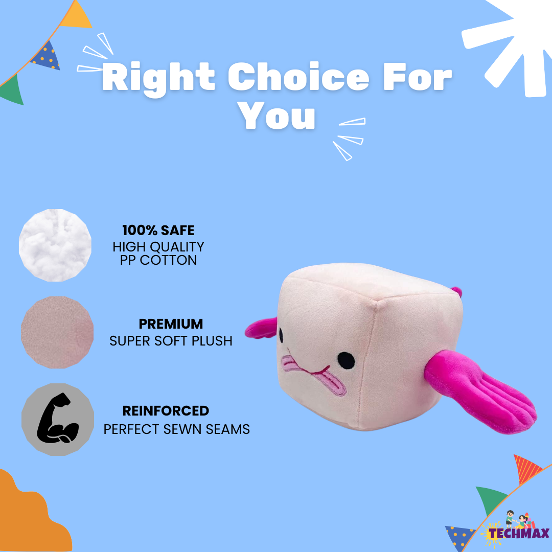 CUTE SQUARE CUTIE SAD PLUSH