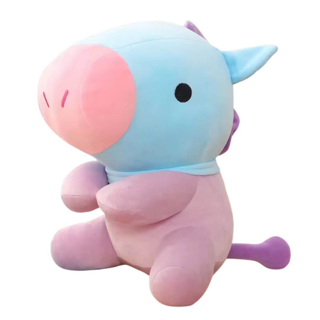 PURPLE CUTE LOVE PLUSH TOY