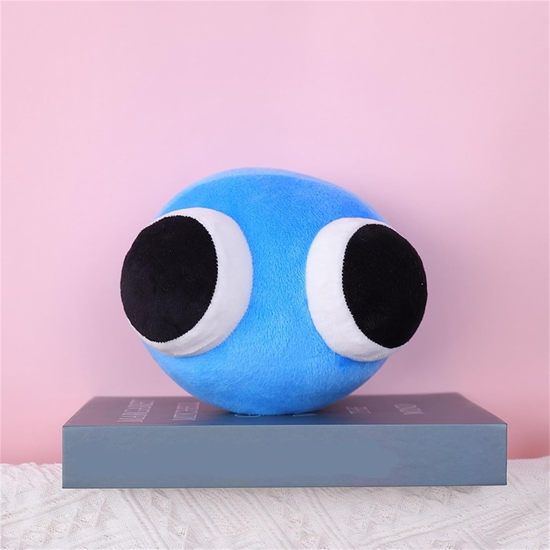 LIGHT BLUE HEAD RAINBOW PLUSH