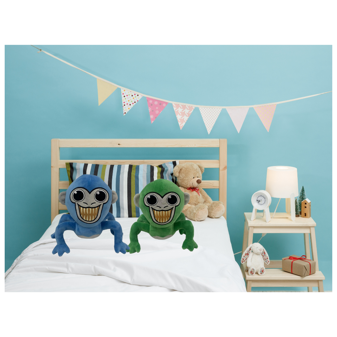 JeffPlush Green Gorila Plush Toy