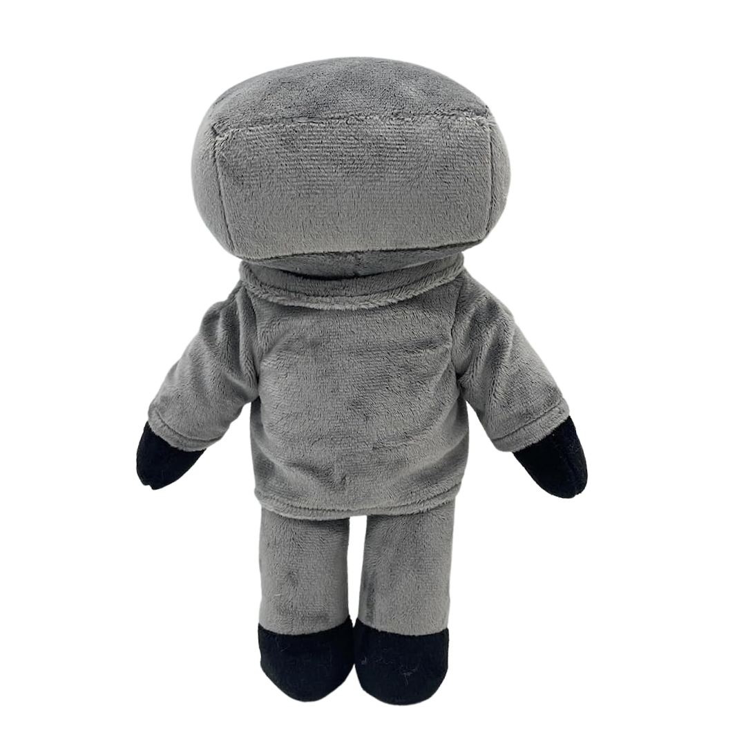 GREY CAMERAMAN PLUSH TOY
