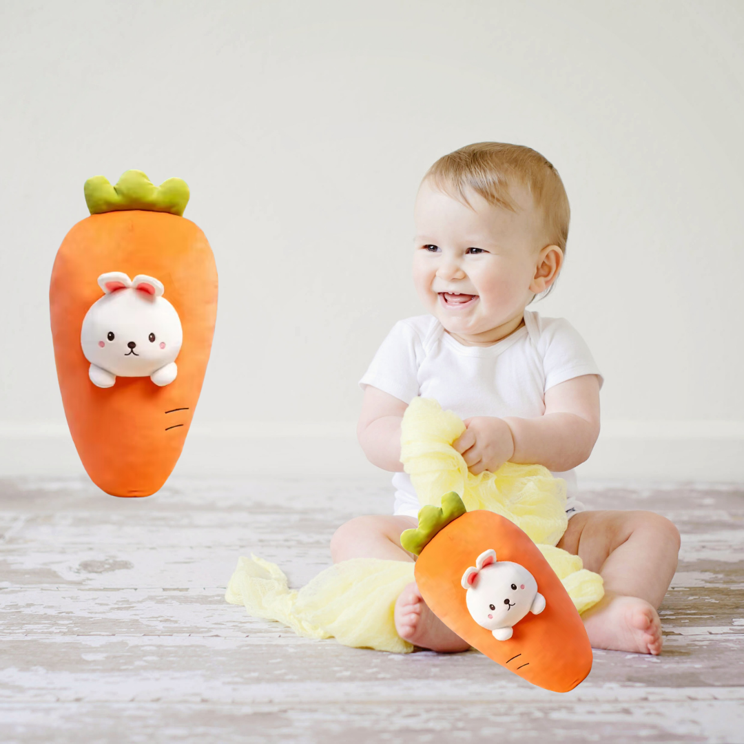 BUNNY CARROT PLUSH TOY