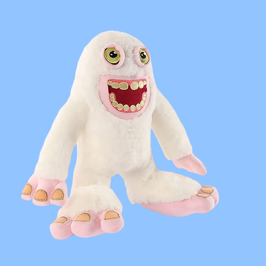 WHITE SINGING MONSTER