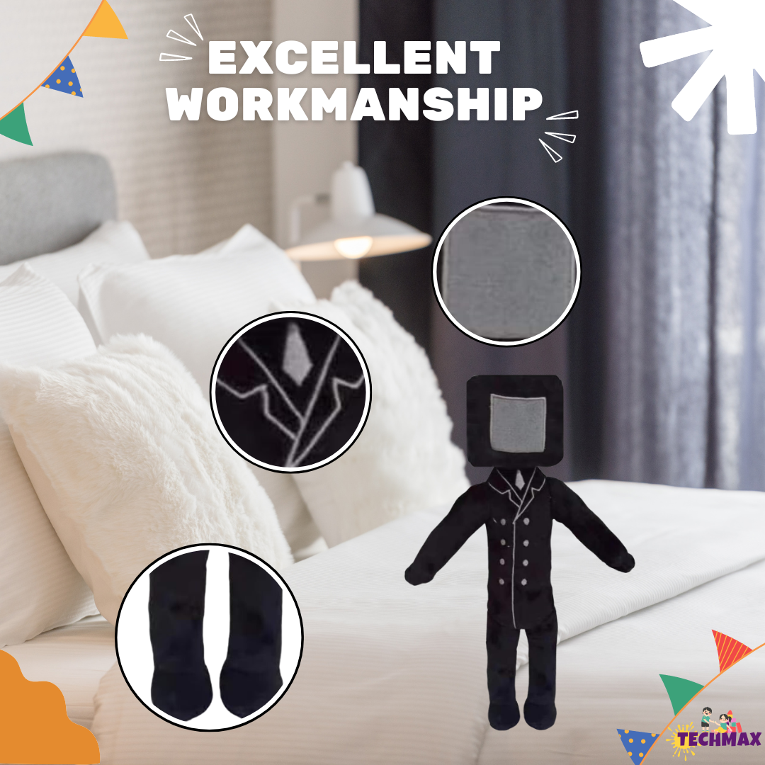 NORMAL TV MAN PLUSH TOY