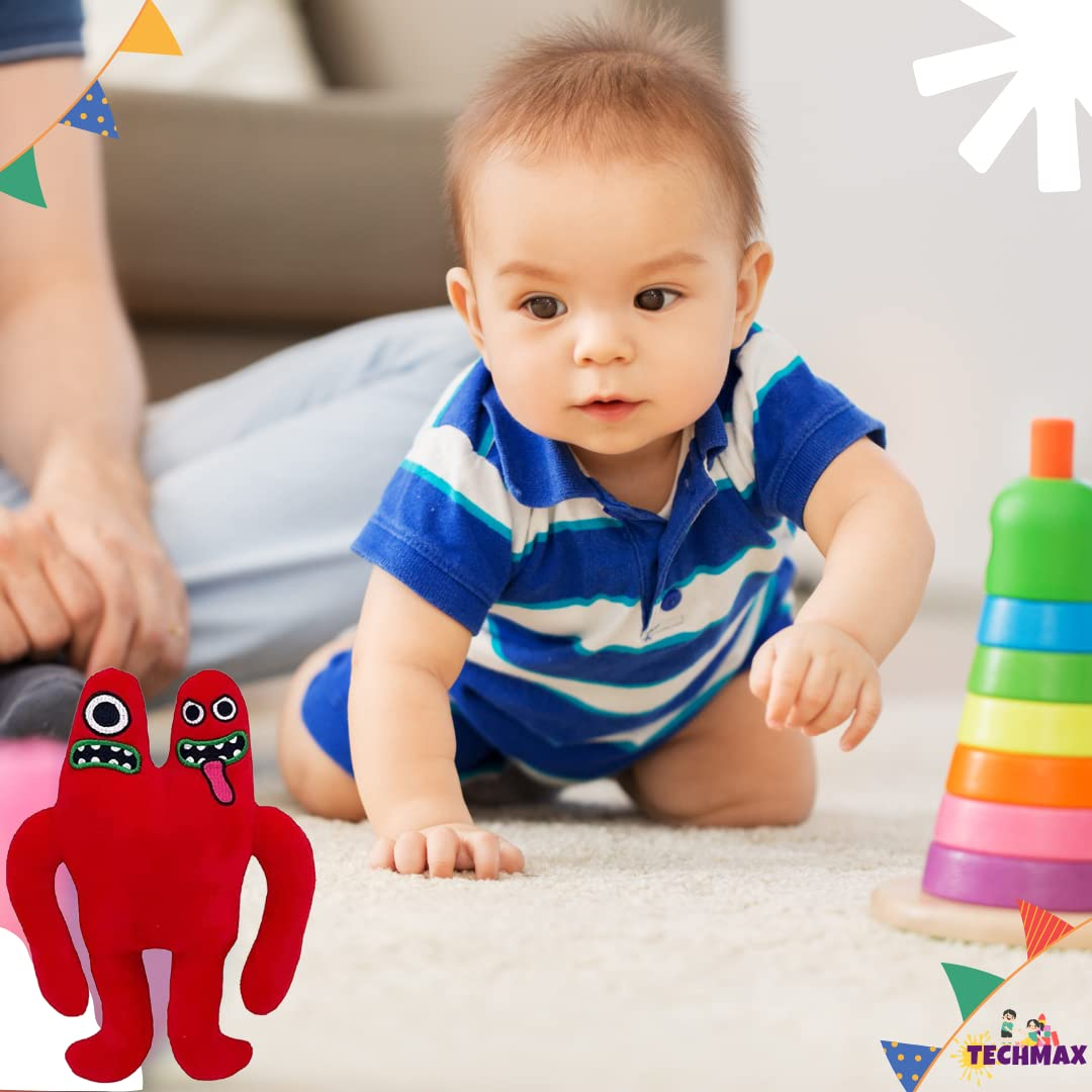 Red Double Head Cute Plush Toy