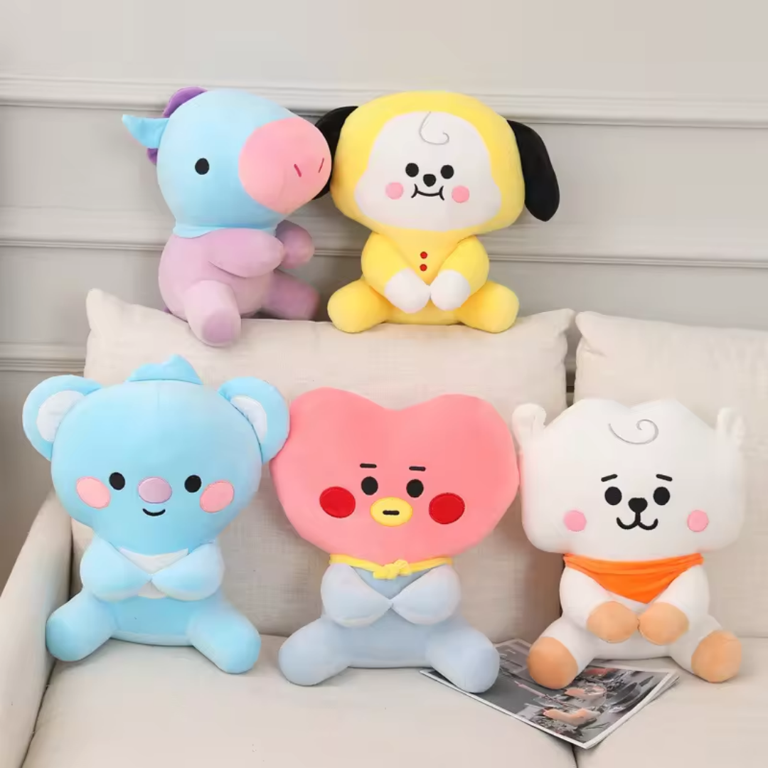 PURPLE CUTE LOVE PLUSH TOY