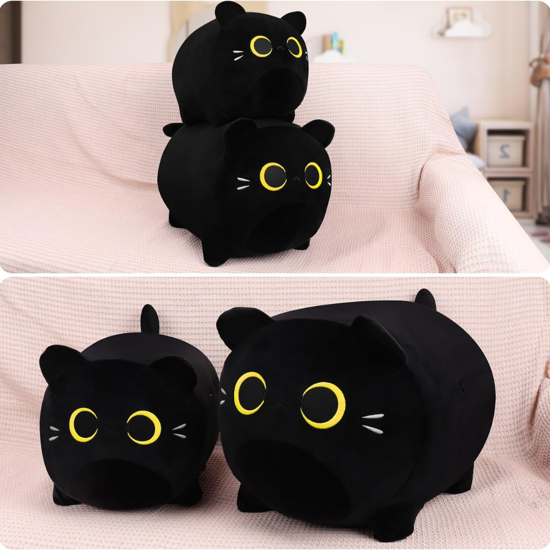Black Cat Plush Stuffed Animal Black Cat Plush Toy