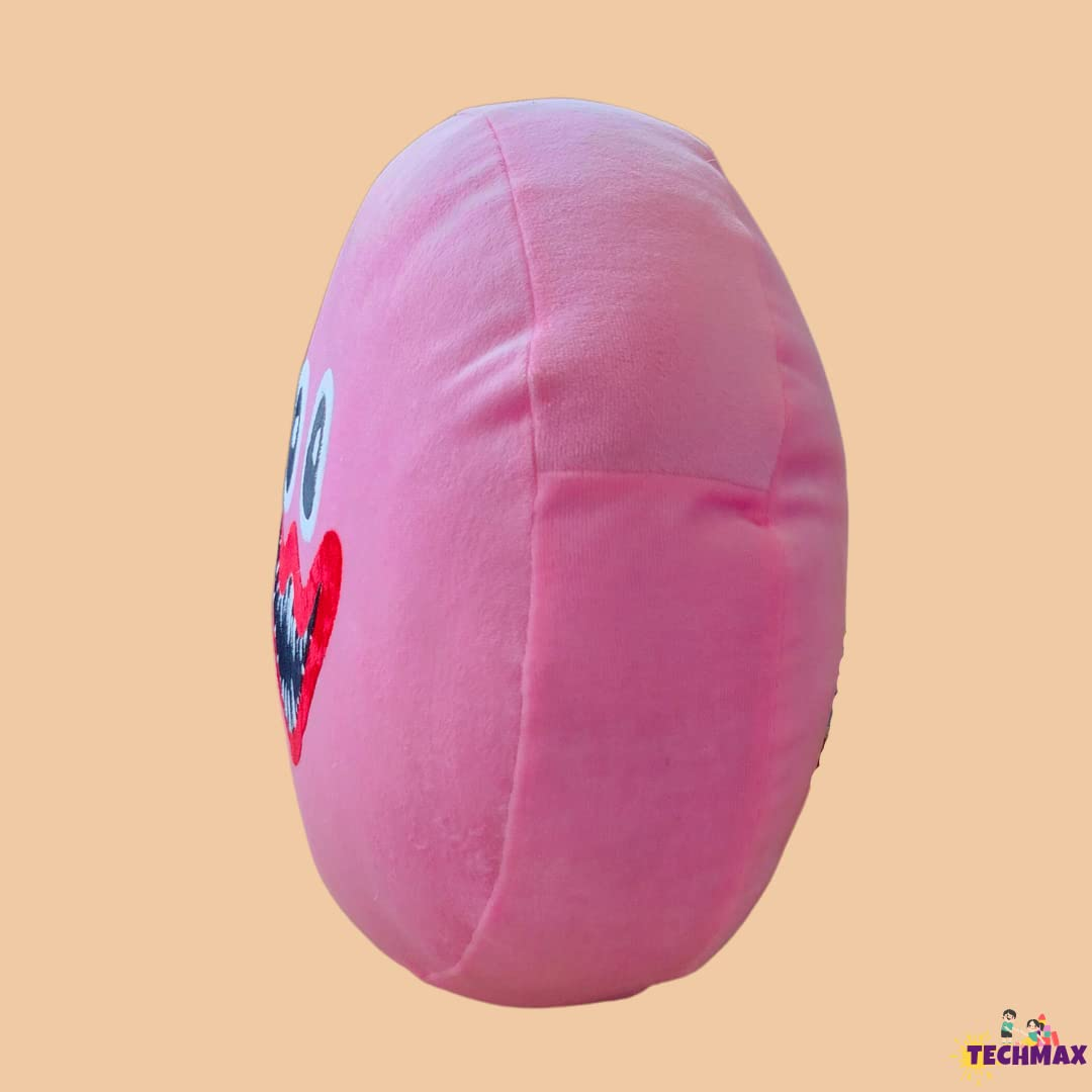 CUTE PINK MONSTER SLEEPING PILLOW