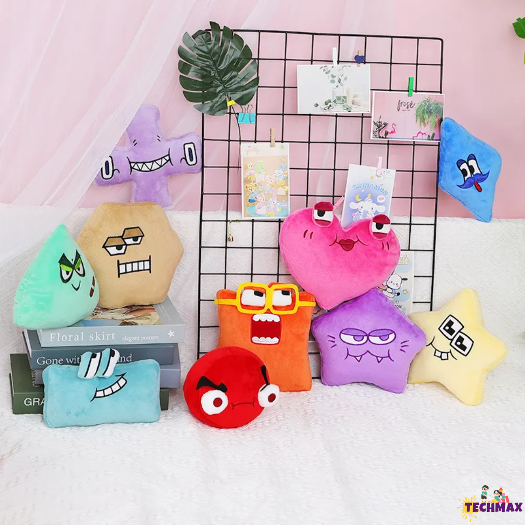 SQUARE GEOMETRY PLUSH TOY